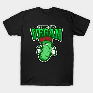 Hello I'm Vegan T-Shirt